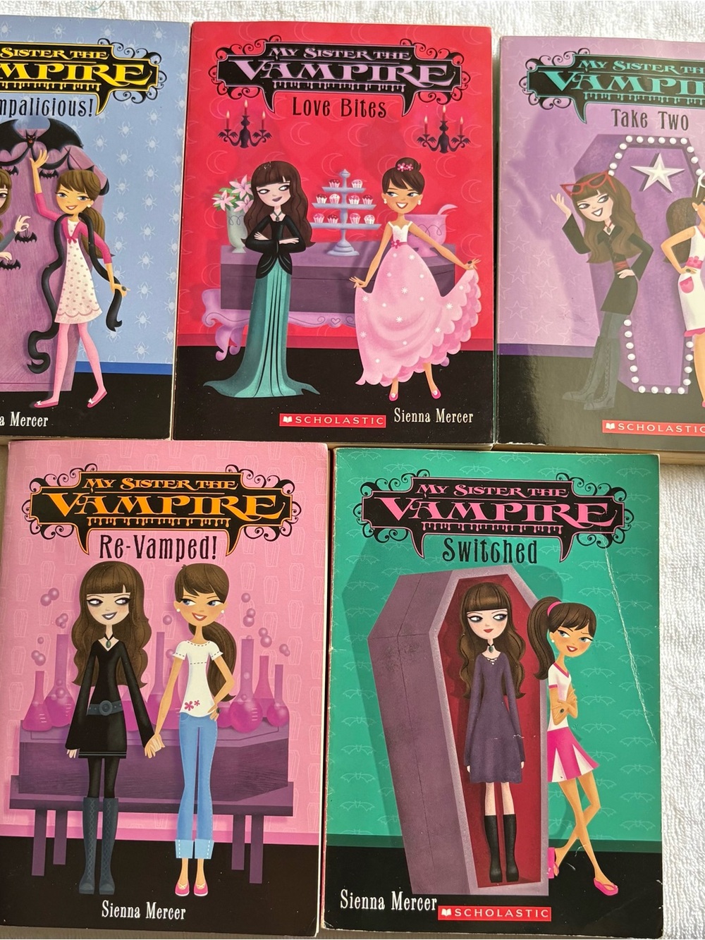 My Sister the Vampire 5 Book Lot
